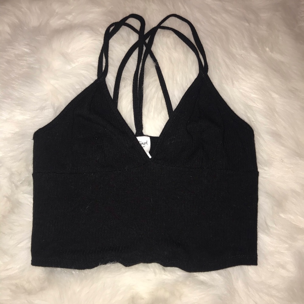 Black Crop Top